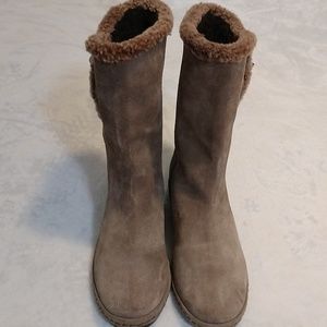 Stuart Weitzman Suede Mid-Calf Boots size 5m